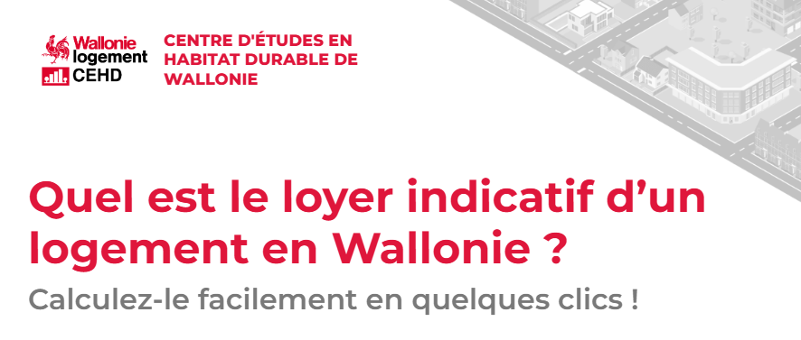 Grille des loyers indicatifs d'un logement en Wallonie