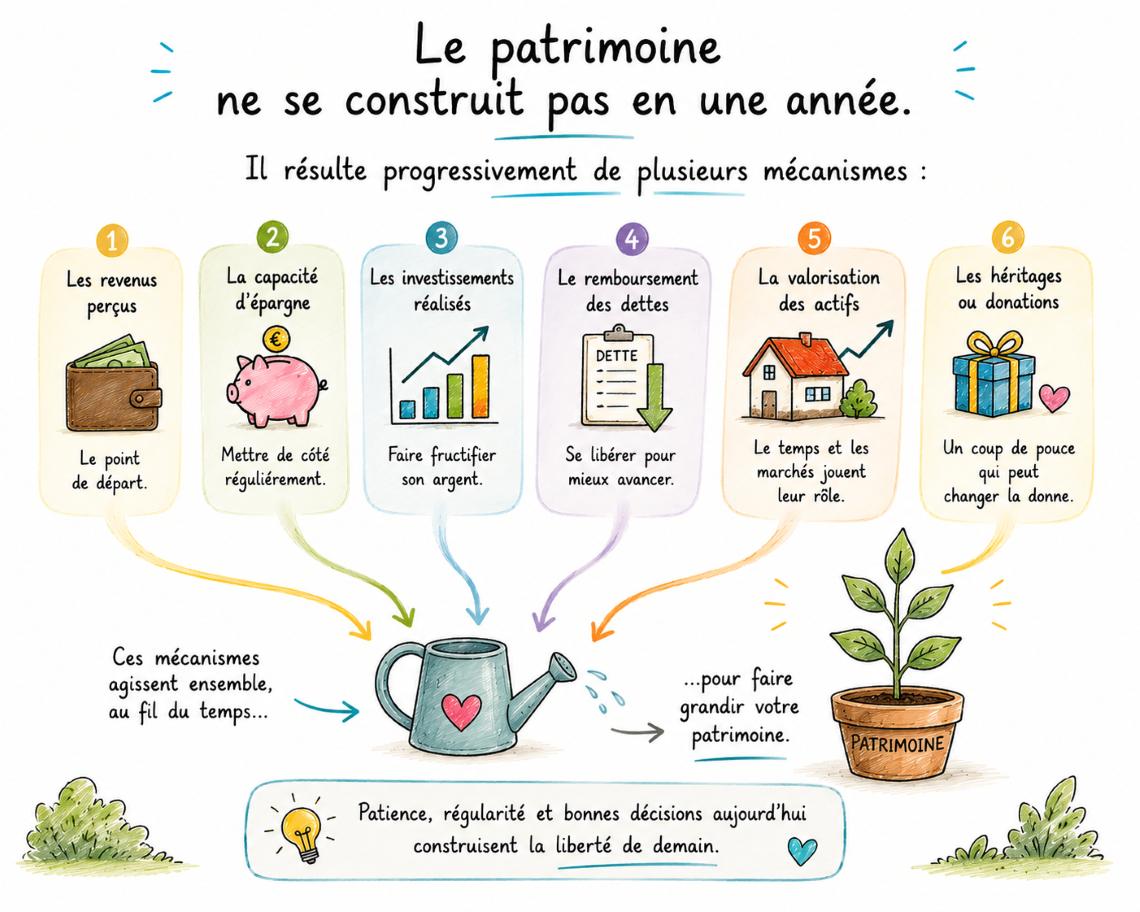 Le Patriomoine ne se construit pas en une anne